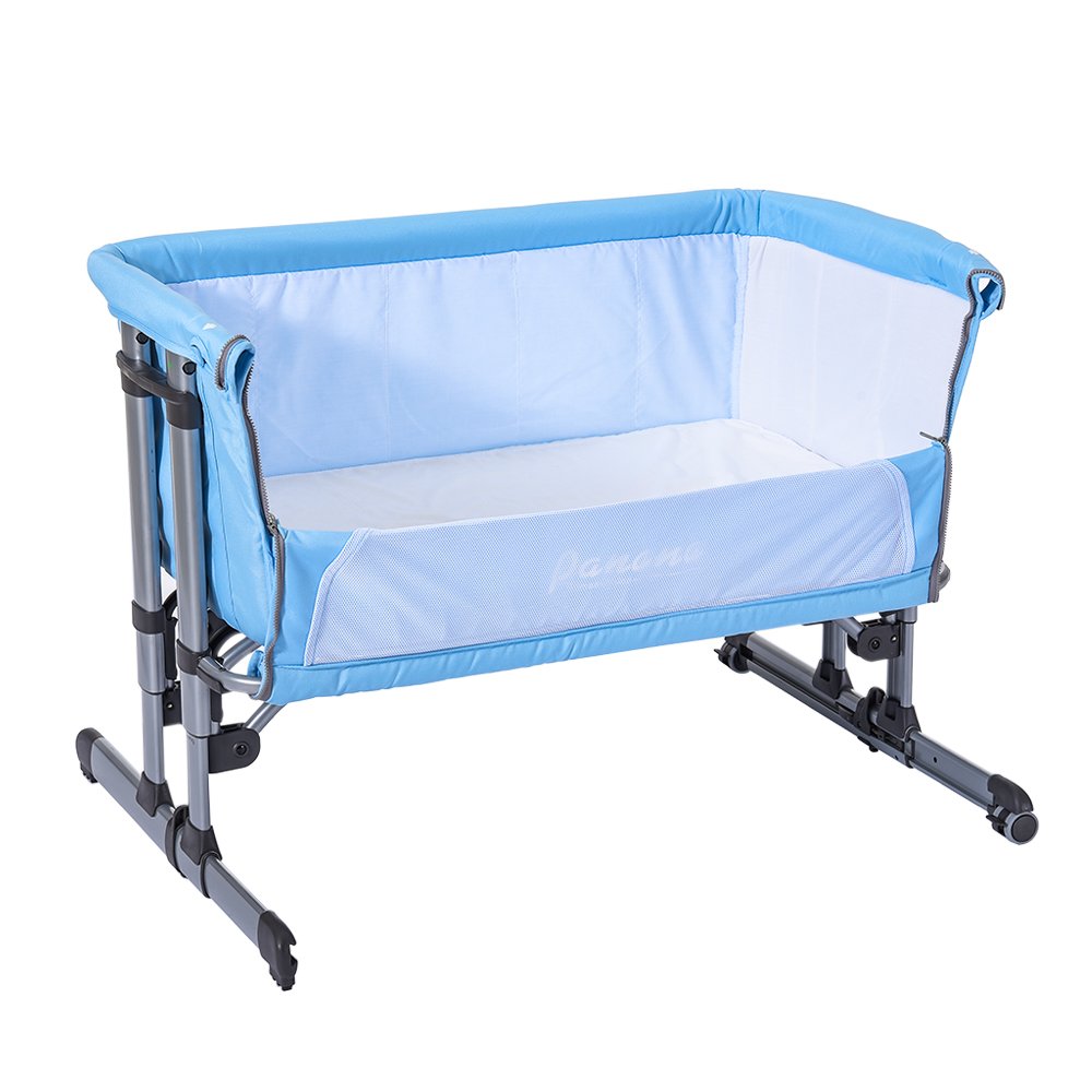 Panana New Design Inclinable Bedside Crib Cot Next To Me Baby Bed Height Adjustable With Mosquito