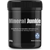 GlasGarten Mineral Junkie Bites (Sticks) for Shrimps, Crayfish, Crabs, Snails (100g)
