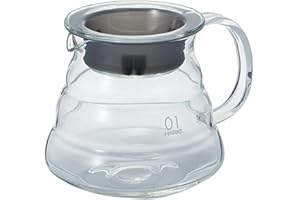 Hario V60 Clear Glass Range Server, 360ml