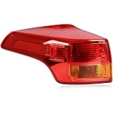 Tail Light Compatible with 2013-2015 Toyota RAV4 | Left Driver Side Rear Light Taillight Outer Assembly 815600R030