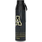 Tervis Venture Water Bottle Appalachian State Mountaineers - Full Speed Triple Insulated Tumbler Travel Cup Keeps Drinks Cold & Hot, 26oz, Stainless Steel