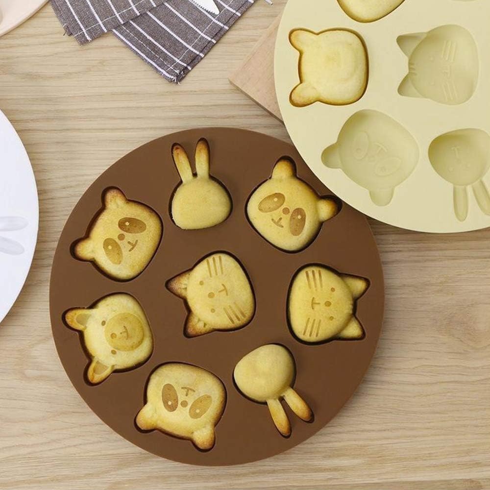 Cute cartoon animal cookie mold-Maximum acceptance temperature 230 ° C