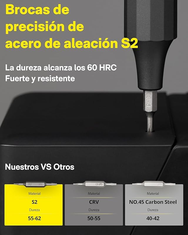 Juego de Destornilladores de Precisión 24 en 1