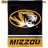Missouri Tigers Wordmark Logo House Flag Banner