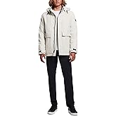GUESS mens Miles Hooded Parka Jacket