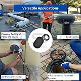 SDTOOLS 1 PVC Flexible Plug Drain Test Air Bag Stopper Schrader Valve 110mm view 6