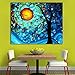 [Wooden Framed] Diy Oil Painting Paint by Number Kit for Adults Kids-Dream Tree by Van Gogh 12x16 Inch