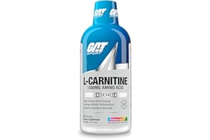 GAT SPORT GAT Essentials Liquid L-Carnitine Drink, Green Apple, 16 Ounce