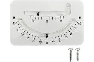 Marine Clinometer Level Inclinometer Angle Finder Instrument for Boat, Tilt Indicator and Stability Gauge Compatible with Yac