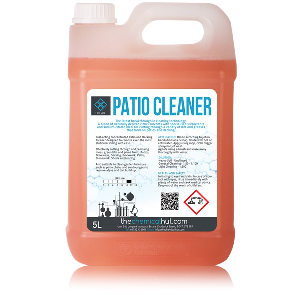 5L Of The Chemical Hut Professional Patio, Decking, Path and Driveway