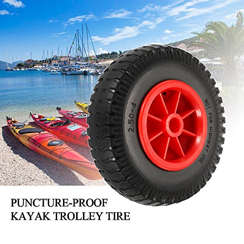 Lixada 1pc 8" / 10" PunctureProof Tire Wheel for Kayak Canoe Trolley