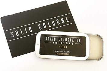 Colonia sólidos para el hombre Felix aroma 0.5oz lata