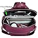UTO Women Backpack Purse 3 ways Oxford Waterproof Cloth Nylon Ladies Rucksack Shoulder Bag Red