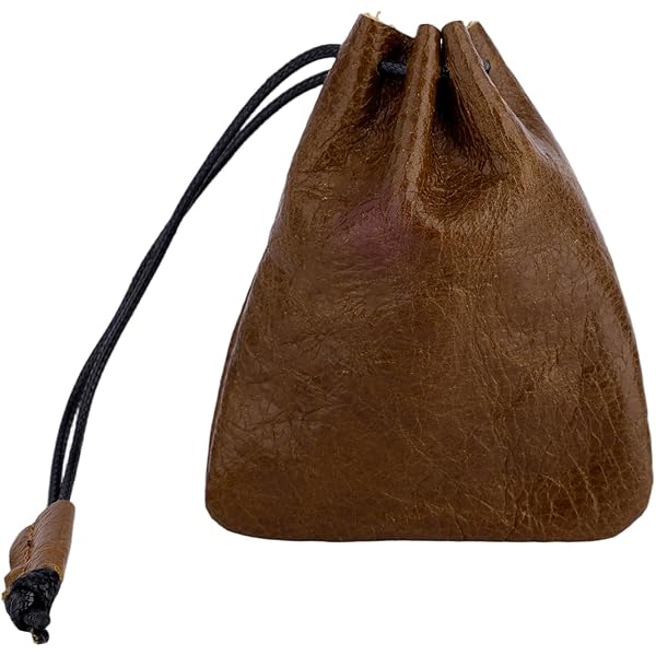 Leather Unlimited DIY Drawstring Leather Pouch Kit - Assorted (1
