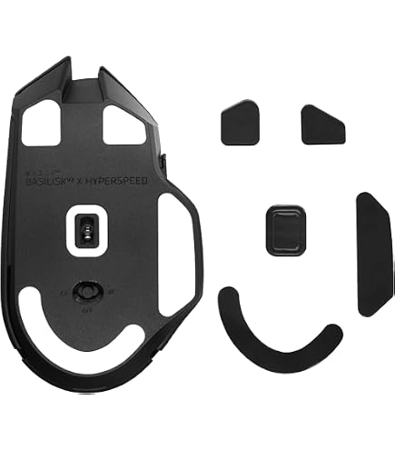 Set Di Piedini Per Mouse Razer Basilisk - Scorrevolezza Estrema E Resistenza All'usura - 6