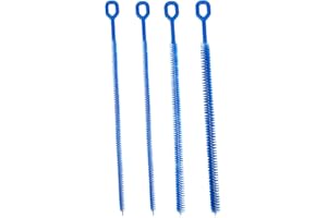 4pcs Straw Cleaner Brushes for Stanley, 8mm/0.31 Inch, 10mm/0.39 Inch, 12mm/0.47 Inch Reusable Extra Long Drinking Straw Clea