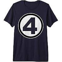 Amazon.com: Marvel Fantastic Four Bold Center Chest Logo T