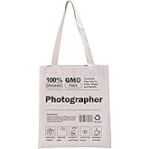 G2TUP Camera Lover Gift Photographer Ingredient Tote Bag Photo Shooting Handbag Photography Gift