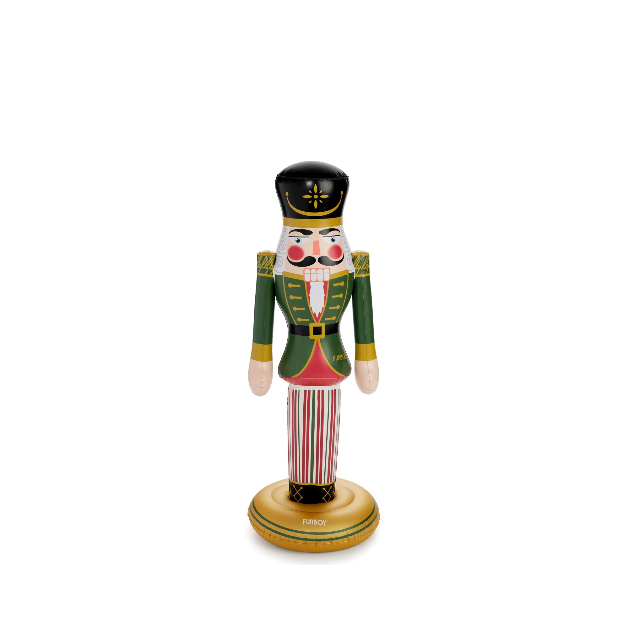 Photo 1 of FUNBOY 3.5 FT Giant Inflatable Classic Nutcracker Christmas Decor, Indoor/Outdoor, Weatherproof, Weight Base