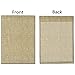 HBlife Personalized Blank Burlap Garden Flag Happy Camper Banner Lawn Yard Outdoor Seasonal Holiday DIY Flag for New Home Gift Wedding Gift Housewarming Gift Home Decor One-Sided (Set of 1)