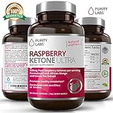 Raspberry Ketones 500mg per serving - 120 Veggie Capsules - Enhanced with African Mango and Green Tea - Natural Appetite Suppressant Weight Loss Diet Pill Supplement for Women and Men