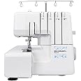MILLEPUNTI MLD42 Metal Frame Serger Overlock Sewing Machine, 12 Built-In Stitches, 2-3-4 Stitch Capability, 1300 Stitches Per Minute, Serger with Accessory Kit & Adjustable Differential Feed