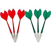 Joneytech Safety Board Darts, 6 Pcs Soft Tip Replacement Darts for Safety Dart Board Games Best Gift for Party, Family and Of