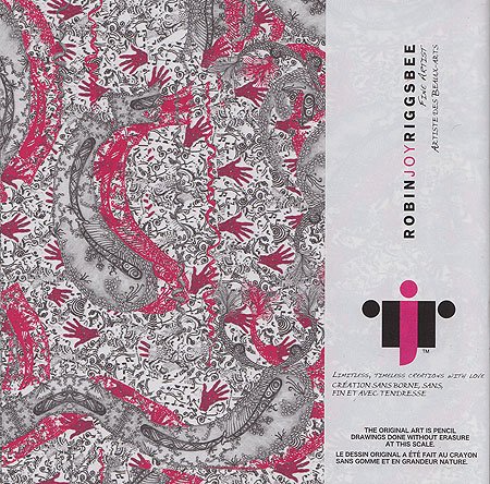 Aitoh RJR-02 Riggsbee Design-Feet Robin Joy Origami Paper, 6-Feet by 6-Inch, 20-Pack