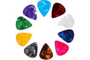 Guitar Picks Cool Pick Acoustic Variety Colorful Accessories for Electric Guitar Bass Ukulele Pic De Guitare with Thin Medium