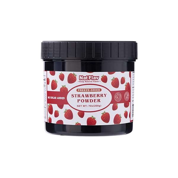 NAT FLAV FREEZE-DRIED STRAWBERRY POWDER | 7OZ |...