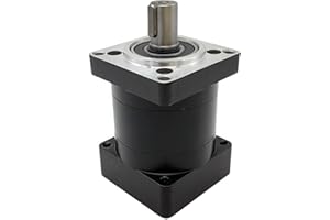 TOSEASTARS Planetary Gearbox Ratio 20:1 Nema34 Reducer Gear Head Gearbox Backlash < 25 arc-min for 14mm Input Shaft Stepper Motor, 3000 RPM Speed Reducers for CNC Router Bandsaw Benchtop Machine