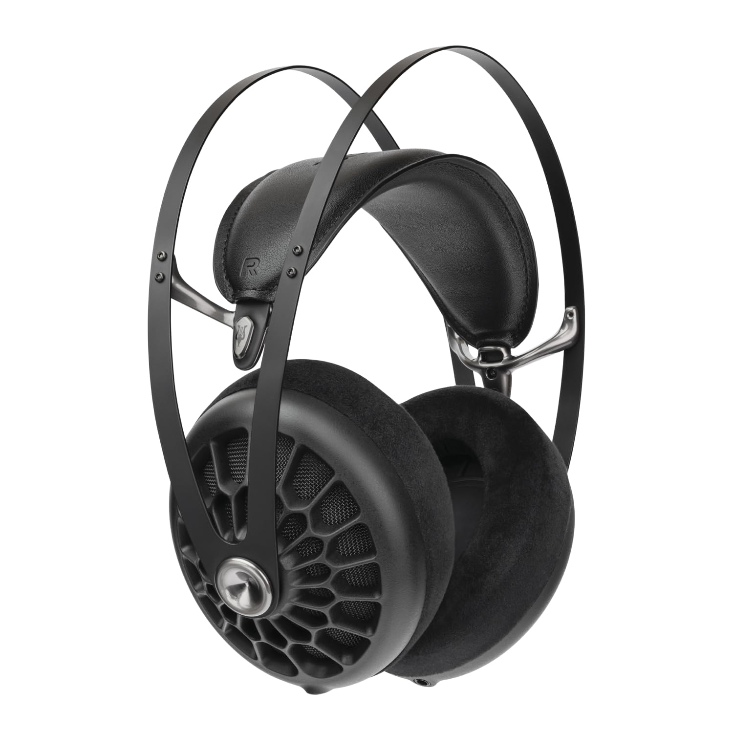 Photo 1 of MEZE AUDIO 105 AER | Wired Over-The-Ear Lightweight Audiophile Open-Back Headphones | 50mm Dynamic Drivers | Low Impedance 42 Ohms | Cables and Carrying Pouch Included (Black)