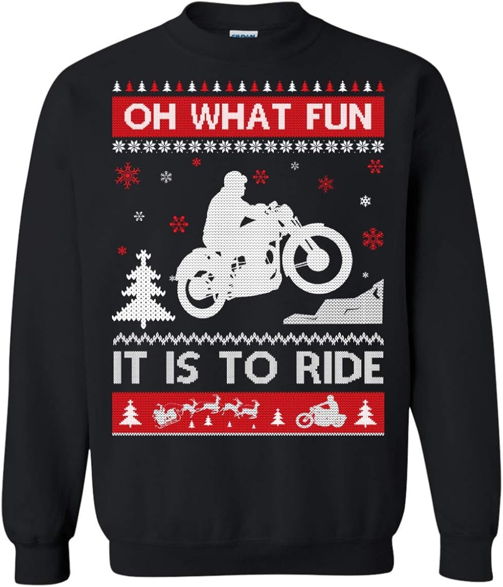 motorbike christmas t shirt