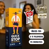 ATM Gaming QUICKSTOP Board Game for 2-7 Players | Family Party Card Game 10+ view 2