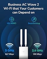 Cudy RE1200 Outdoor AC1200 Dual Band WiFi 5 AP Repeater Extender PoE IP65 view 3
