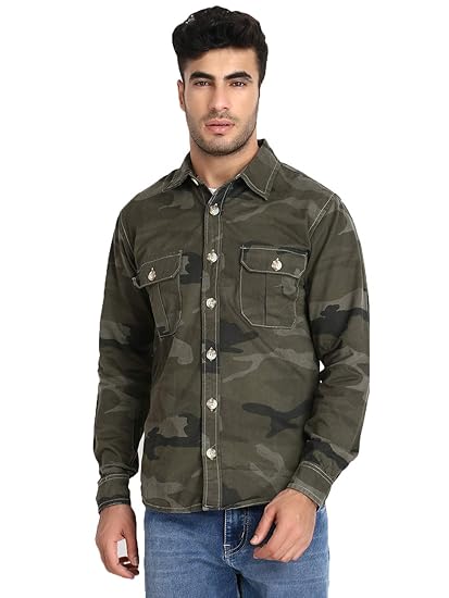 full sleeve solid men's denim jacket
