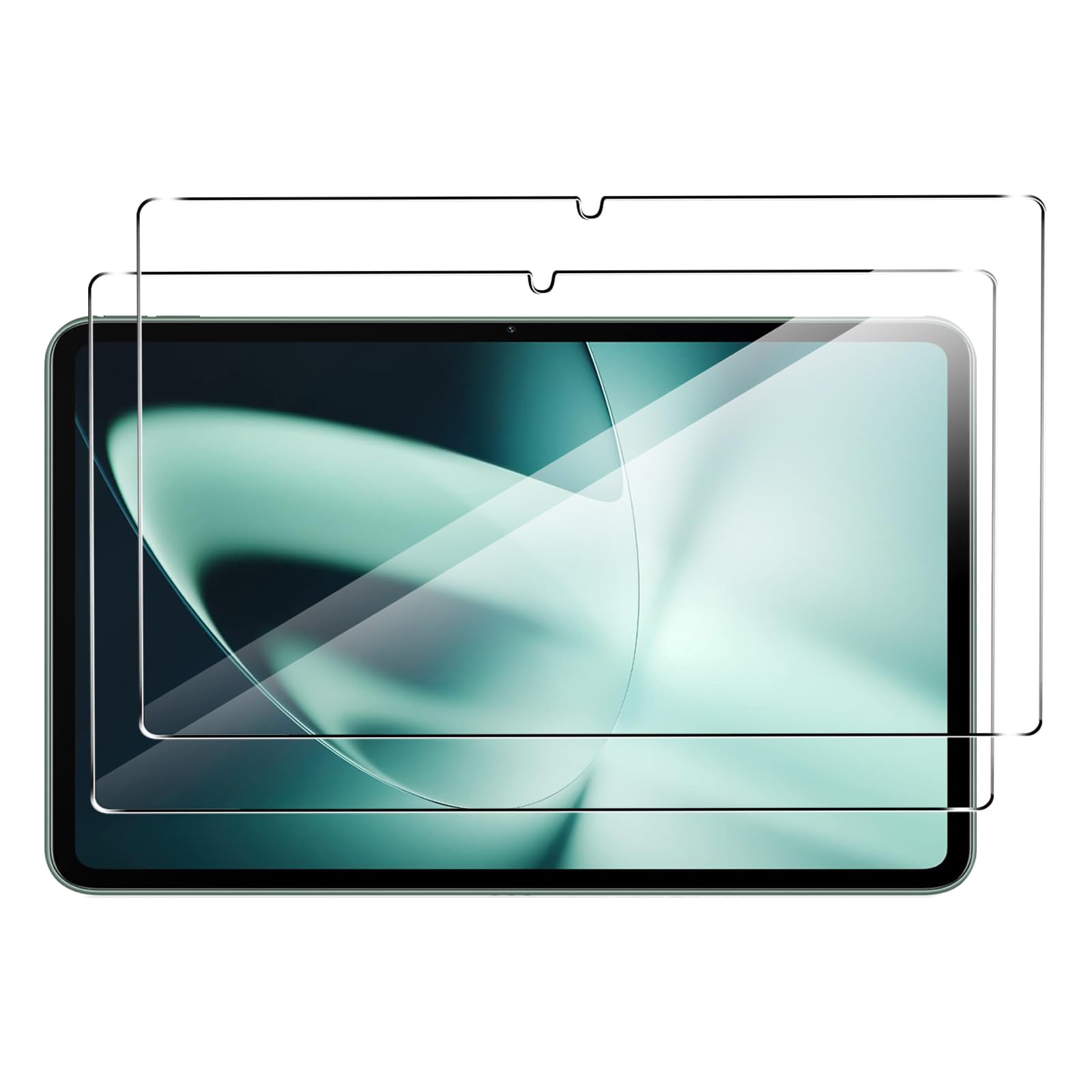 KUSINHOKA [2 Pack] Screen Protector for OnePlus Pad GO/Oneplus Pad/Oppo Pad 2/OPPO Pad Neo,Ultra Resistant,Anti Fingerprints,HD Clear,No Bubbles,9H Hardness Protector Film Tempered Glass Film