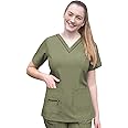 Adar Pro Scrubs for Women - Elevated V-Neck Scrub Top