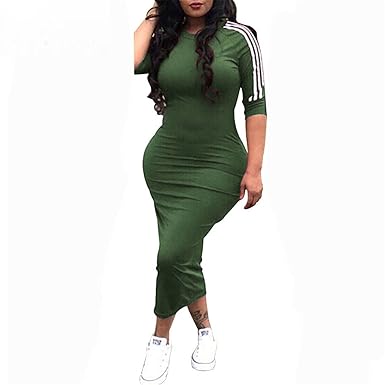 plus size green bodycon dress