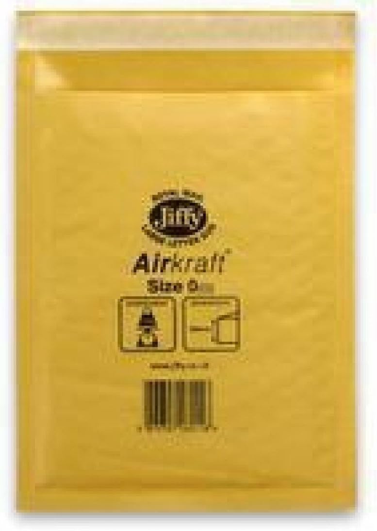 Jiffy Airkraft Bag Size 0 Gold (Pack of 10) Amazon.co.uk Office