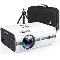 VANKYO Leisure 410 [2020 Upgrade] Mini Projector with 1080P Supported, Portable Projector compatiable with iOS/Android…