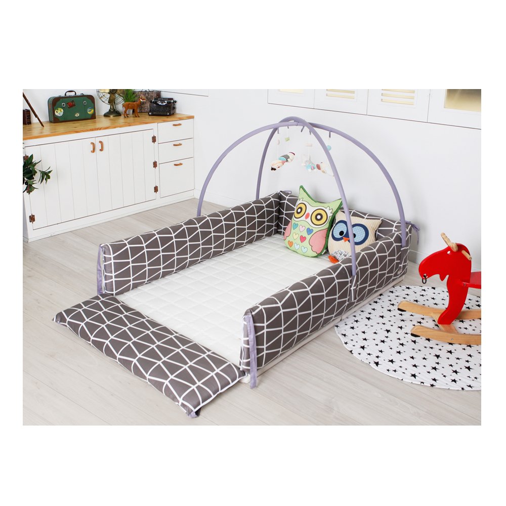 Maming Baby Bumper Bed Crib Bumper Baby Bed Cradle (Brick) Baby Shop