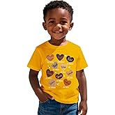 GLIGLITTR Toddler Boy Girl Black History T-Shirts Dream Lead Fight Black History Month Shirts for Kids Funny Letter Tee Tops