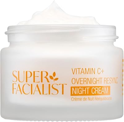 Super Facialist Vitamin C Overnight Resync Night Cream 50ml SleepSmart