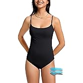 Beautikini Period Swimwear One Piece Leakproof Swimsuit Menstrual Tummy Control Bathing Suit for Teens Girls and Women