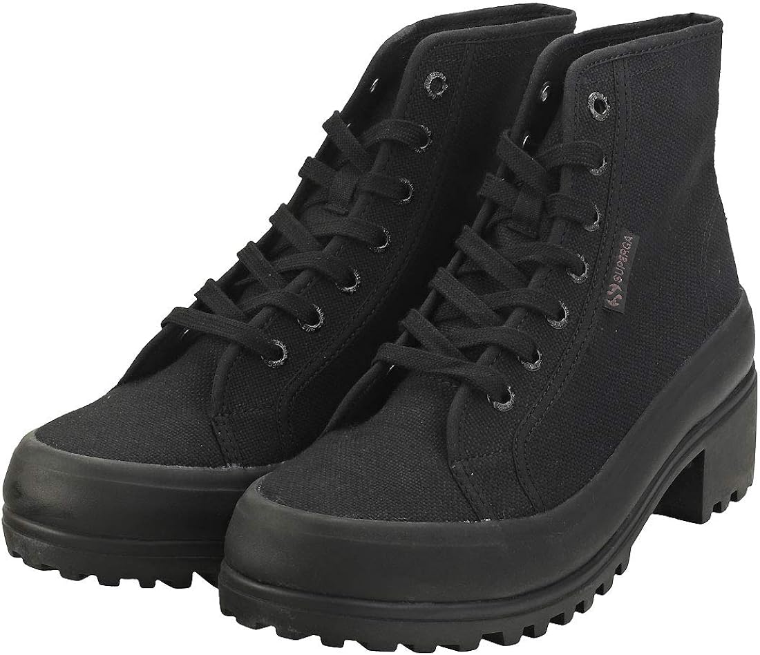 black platform boots amazon