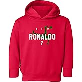 LES TRICOT Portugal Soccer Player Air Ronaldo Toddler Hoodie Sweatshirt