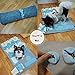 Darkyazi Snuffle Mat Nosework Blanket Dog Training Mats Dog Feeding Mat Pet Activity Mat Great for Stress Release (M 23.6