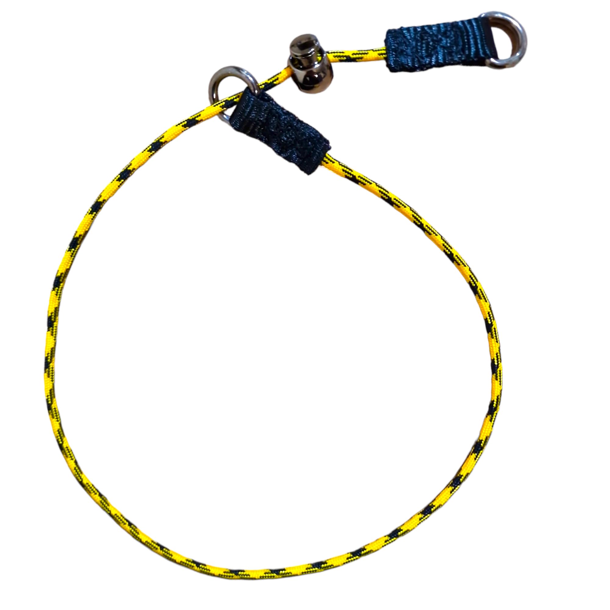 EQ K9 Slip Collar for Dog Training, Handmade Choke Collar for Pulling, Behaviour and Obedience Training with Strap, Handle and Chrome Limiter, 4mm, XL Breeds — image 1