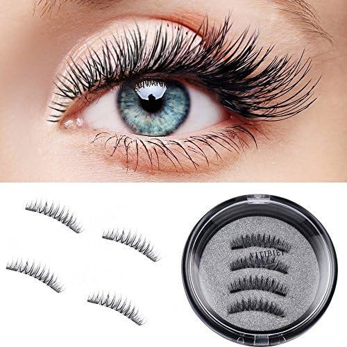 Dual Magnetic False Eyelashes, Dual Magnetic False Eyelashes, Dual Magnetic False Eyelashes for Natural Look, Charming Eyelashes